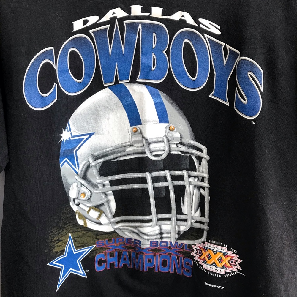 Vintage Dallas Cowboys Super Bowl Champion T-Shirt - Picture 4 of 6